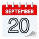 20 de setembro  Ícone