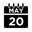 20 May May May Date Icon