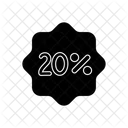 20 Percent  Icon