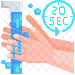 20 Second Hand Wash  Icon