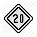 20 Speed  Icon