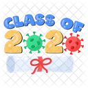 2020 Class 2020 Graduate Covid Graduate アイコン