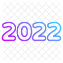 2022 Reloj Medianoche Icono