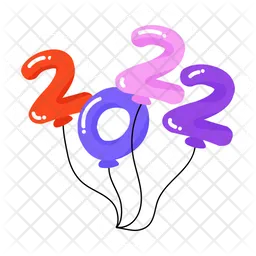 2022 Balloons  Icon