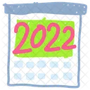 Year Calendar Date Calendar Icon