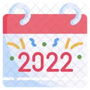 2022 Calendar Calendar Schedule Icon