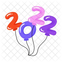 2022 Luftballons  Symbol