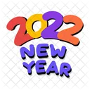 2022 New Year  Icon