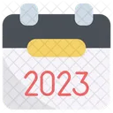 2023 Year Calendar Icon