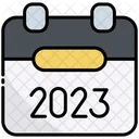 2023 Year Calendar Icon