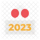 2023 New Years Celebration  Icon