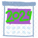 2024 Calendar  Icon