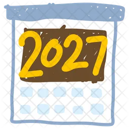 2027 Calendar  Icon