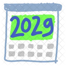 2029 Calendar  Icon