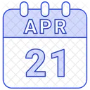 21 April  Icon