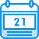 Calendario Horario Hora Ícone