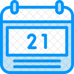 21 date  Icon