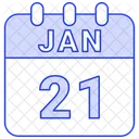 21 de enero  Icono