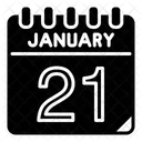 21 de enero  Icono