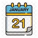21 de enero  Icono