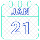21 de janeiro  Ícone