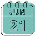 21 de junio  Icono