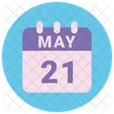 21 de maio  Ícone