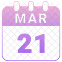 Marco Data Calendario Ícone