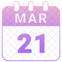 21 de Marzo  Icono