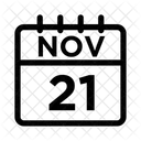 21 de noviembre  Icono