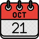 21 de octubre  Icono