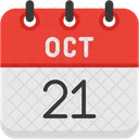 21 de octubre  Icono