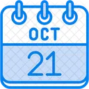 21 de octubre  Icono