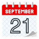 21 de setembro  Ícone
