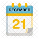 21 de diciembre  Icono