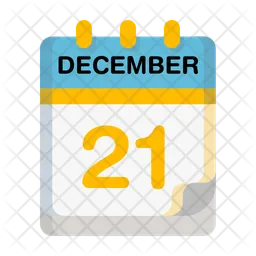 21 de diciembre  Icono