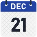 21 de diciembre  Icono