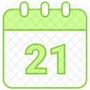 Day Date Calendar Icon