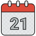 Day Date Calendar Icon