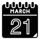21 March  Icon