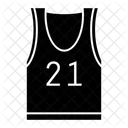 21 Number Jersey  Icon