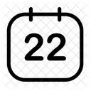 Calendario Data Programacao Icon