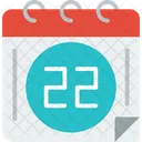 22 Date  Icon