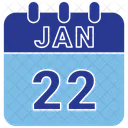 22 de enero  Icono