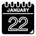 22 de enero  Icono