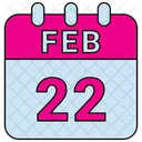 22 de febrero  Icono