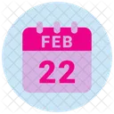 22 de febrero  Icono