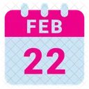 22 de febrero  Icono