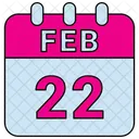22 de febrero  Icono