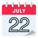 22 de julho  Ícone